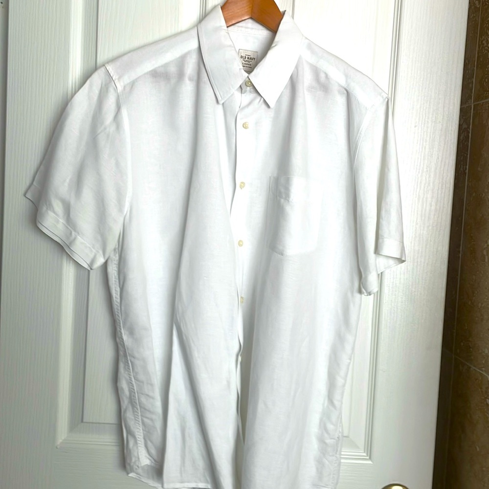 Old Navy Linen/Cotton blend shirt